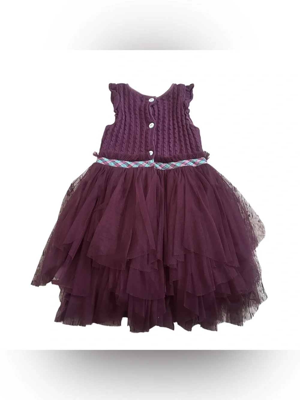 Matilda Jane Soirée Knit Tulle Dress Youth Girl Size 6